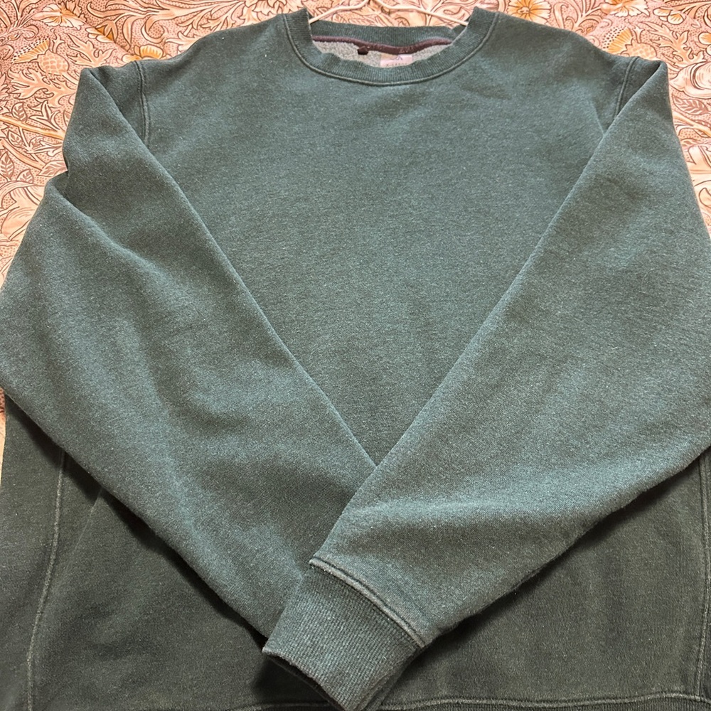 Men's Green Crew Neck